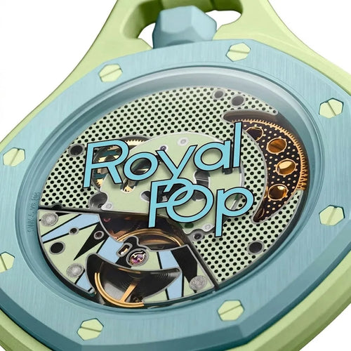 Audemars Piguet x Swatch Royal Pop BLAUE ACHT Unisex Pocket Watch