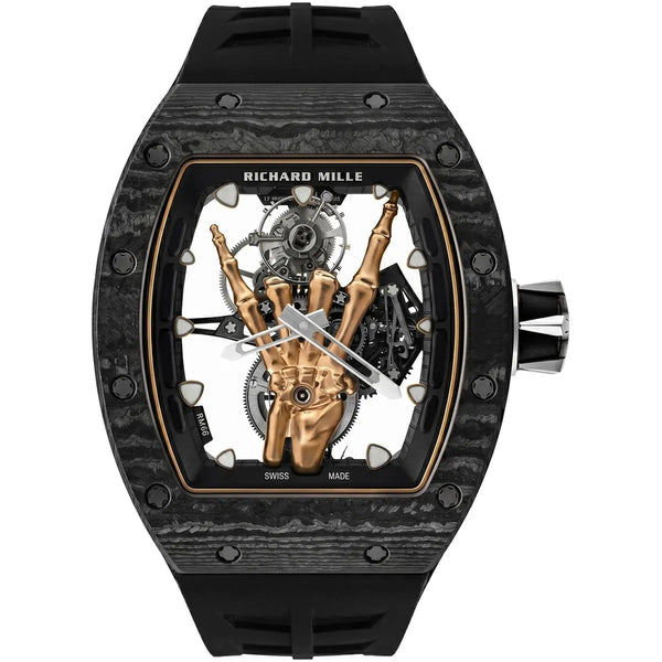 Richard Mille Men’s RM 66 Carbon TPT Flying Tourbillon “Flying Fingers” Watch