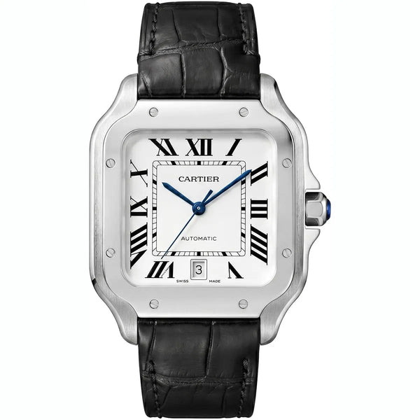 Cartier Men’s White Dial Square Watch