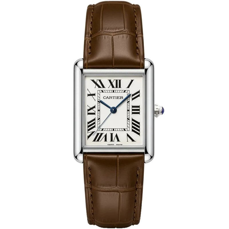 Cartier Men’s Rectangular Roman Numeral Watch