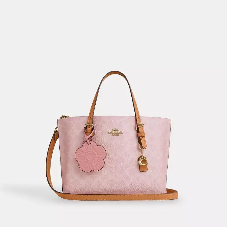 Mollie Tote Bag 25
In Signature Canvas With Charm