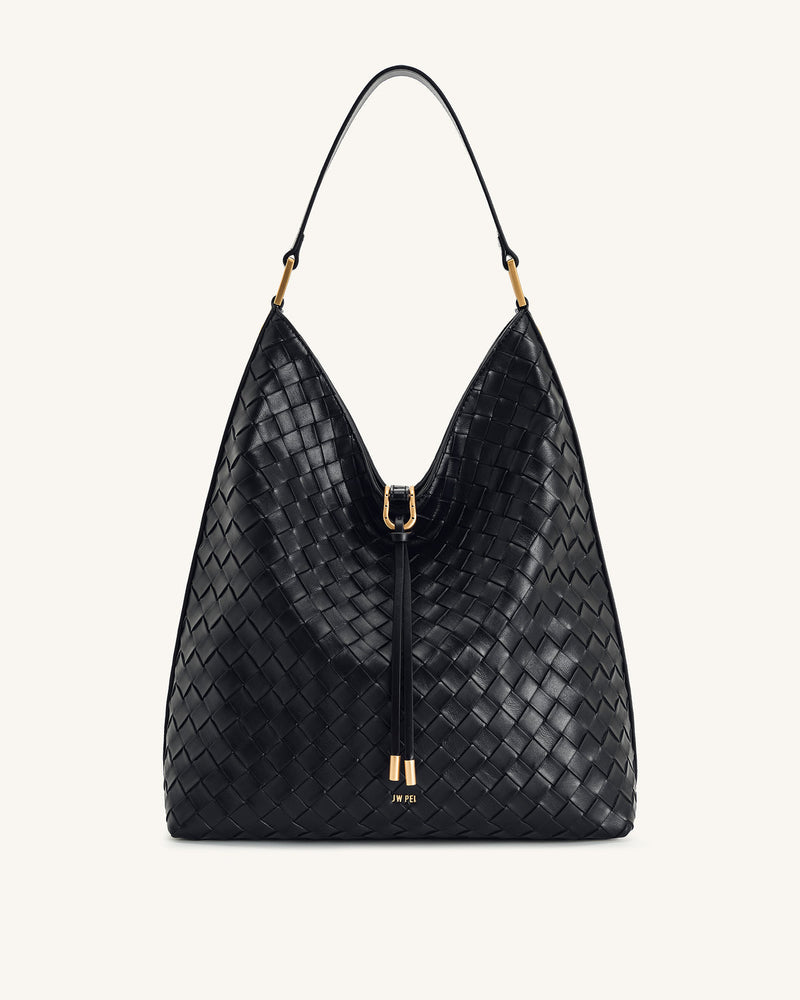 JW PEI Aria Woven Texture Shoulder Bag