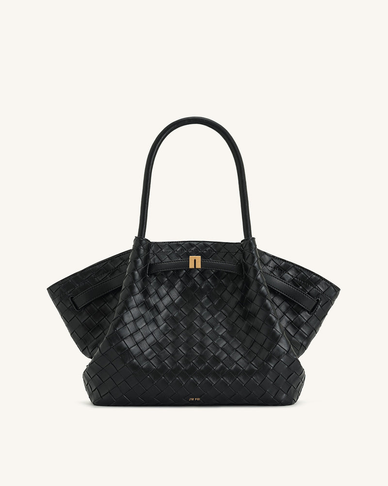 JW PEI Hana Medium Weave Texture Tote Bag