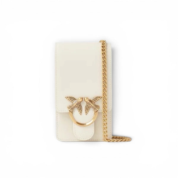 Pinko Love One Smart Phone Bag in Leather