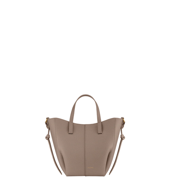 Polene Cyme Tote Nano EDITION TEXTURED TAUPE
