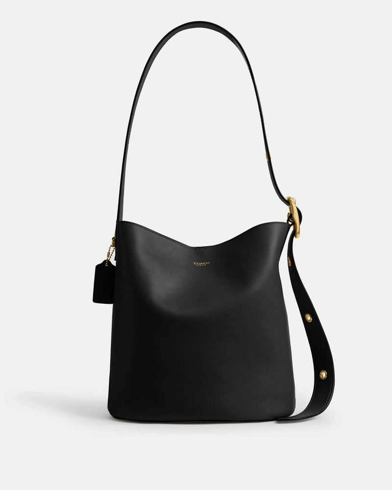 Coach Bleecker Bucket Bag in black