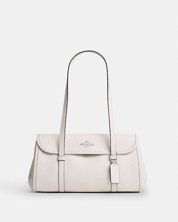 Coach Bridget Flap Shoulder Bag in white