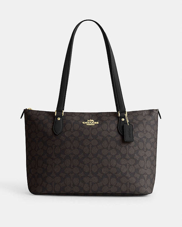 Coach Gallery Tote Bag In Signature Canvas