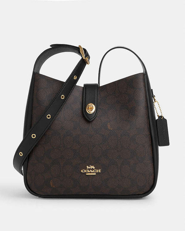 Coach Hadley Crossbody Bag in signature canvas