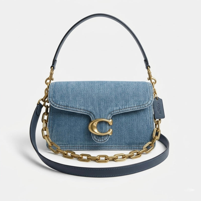 Coach Tabby Denim Shoulder Bag