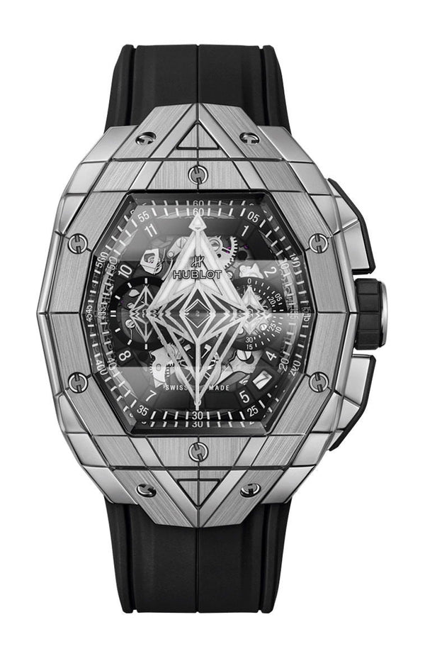 HUBLOT BLEU TITANIUM LIMITED EDTION Super Clone Swiss Machine 42mm