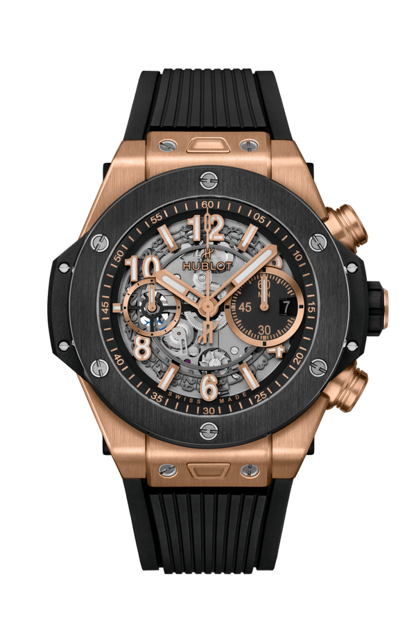HUBLOT Big Bang Unico King Gold Ceramic Super Clone Swiss Machine 42mm