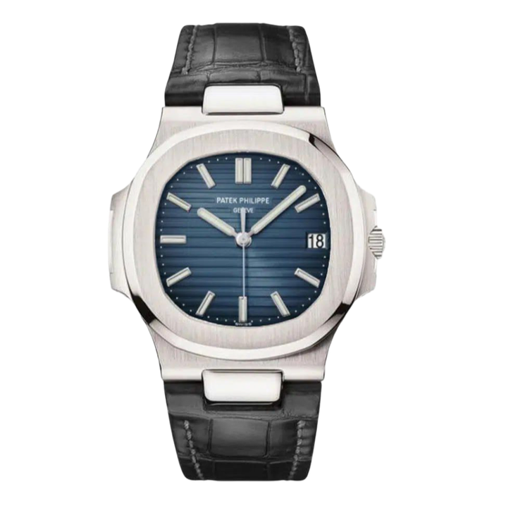 Patek Philippe Nautilus leather Super Clone Swiss Machine 41mm