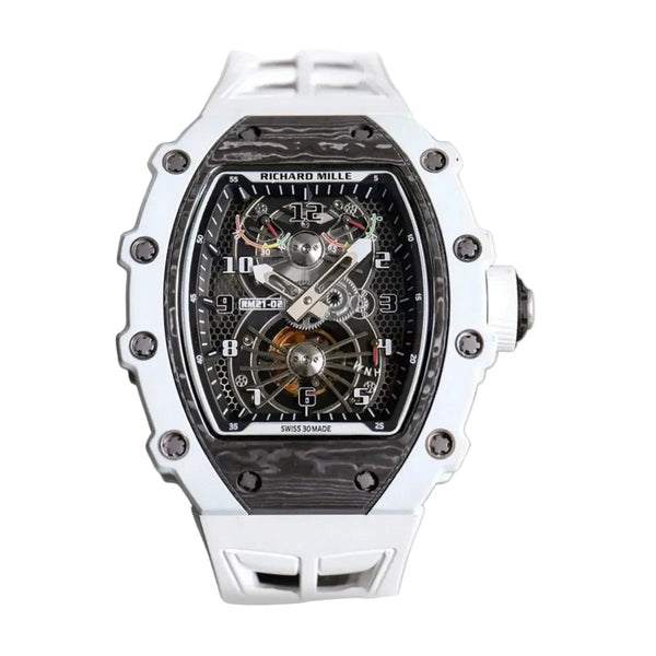 Richard Mille Rm 21-02 Tourbillon Aerodyne Super Clone Swiss Machine (50.12mm x 42.68mm)