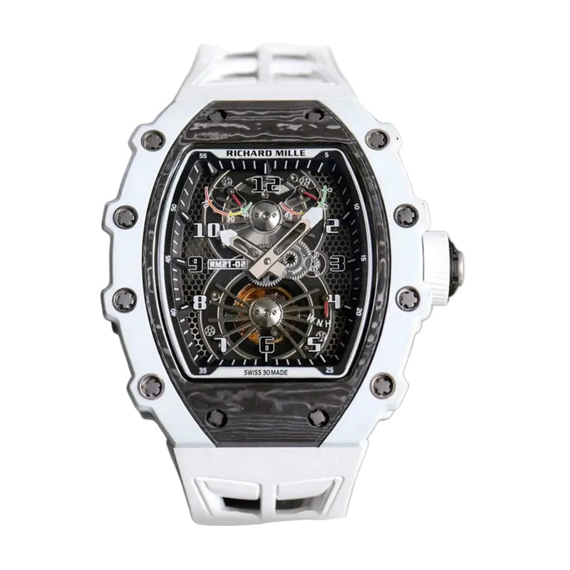 Richard Mille Rm 21-02 Tourbillon Aerodyne Super Clone Swiss Machine (50.12mm x 42.68mm)