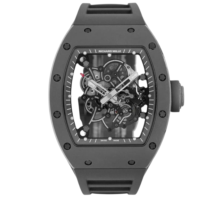 Richard Mille Limited Edition Rm 055 Super clone Swiss Machine (49.9mm x 42.7mm)