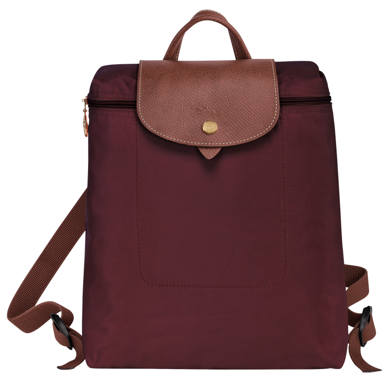 Le Pliage Original M Backpack Burgundy