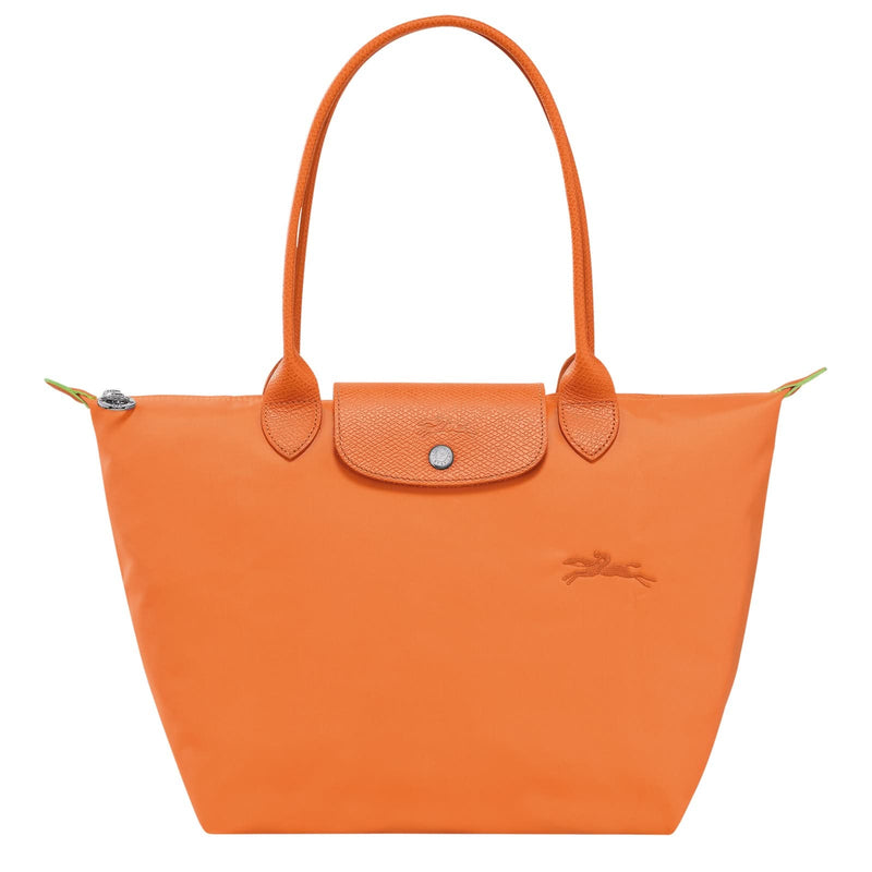 Le Pliage Green M Tote bag Orange