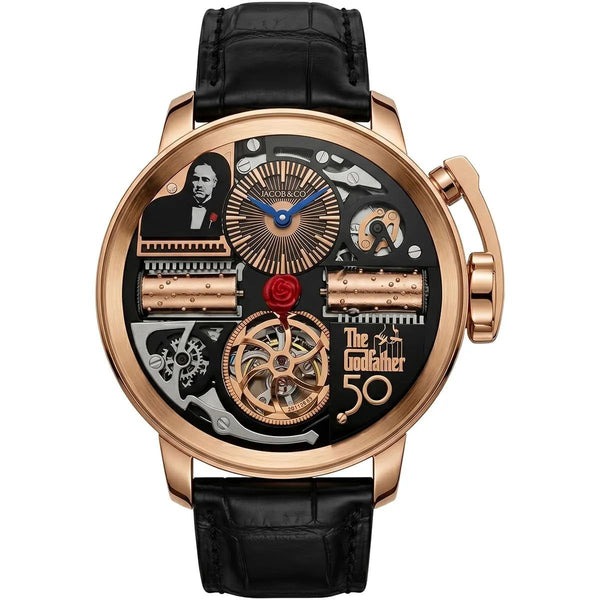 Jacob & Co. MenÃƒÂ¢Ã¢â€šÂ¬Ã¢â€žÂ¢s Opera Godfather 50th Anniversary Luxury Watch