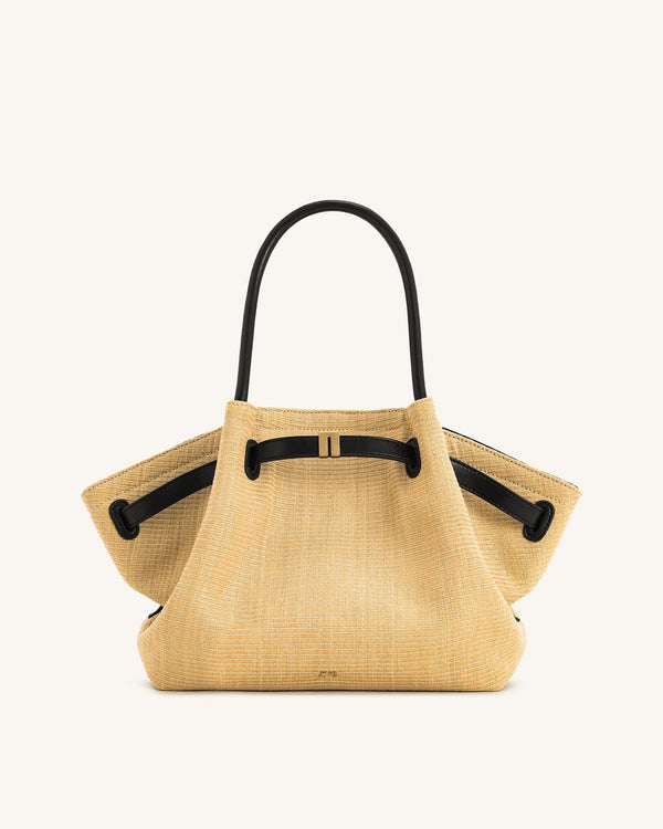 JW PEI Hana Medium Faux Straw Tote
