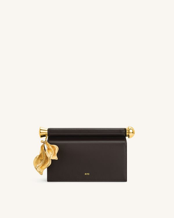 JW PEI Holly Metal Pendant Embellished Clutch