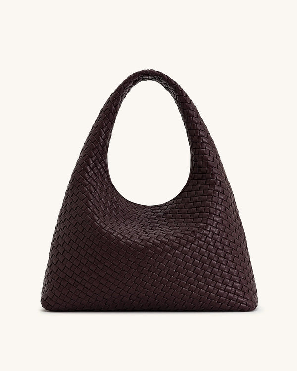 JW PEI Iaura Woven Shoulder Bag