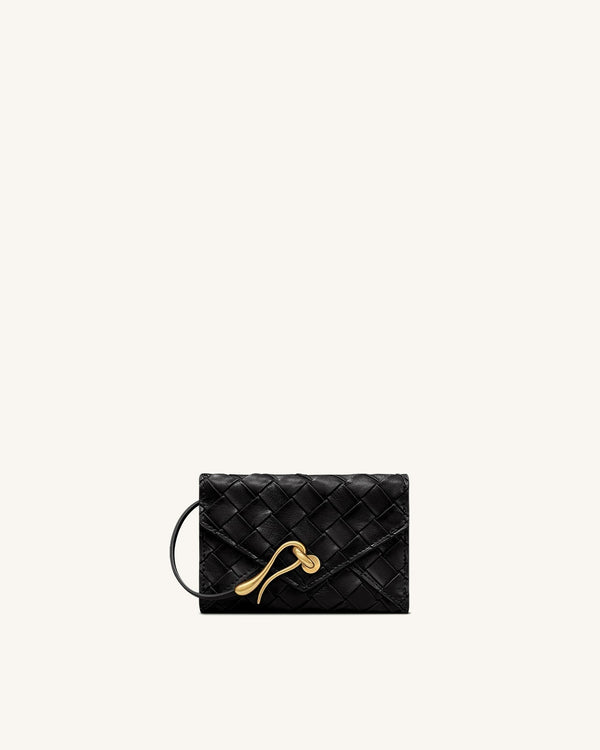 JW PEI Celeste Woven Textured Envelope Wallet