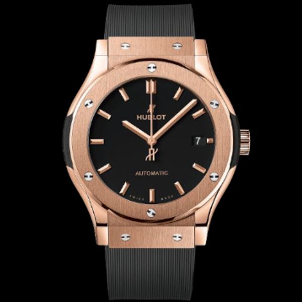 Hublot Classic Fusion King gold Super Clone Swiss Machine 42mm