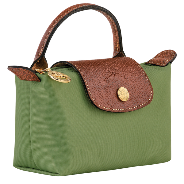 Le Pliage Original Pouch with handle Lichen