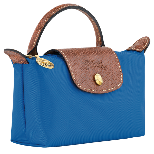 Le Pliage Original Pouch with handle Cobalt
