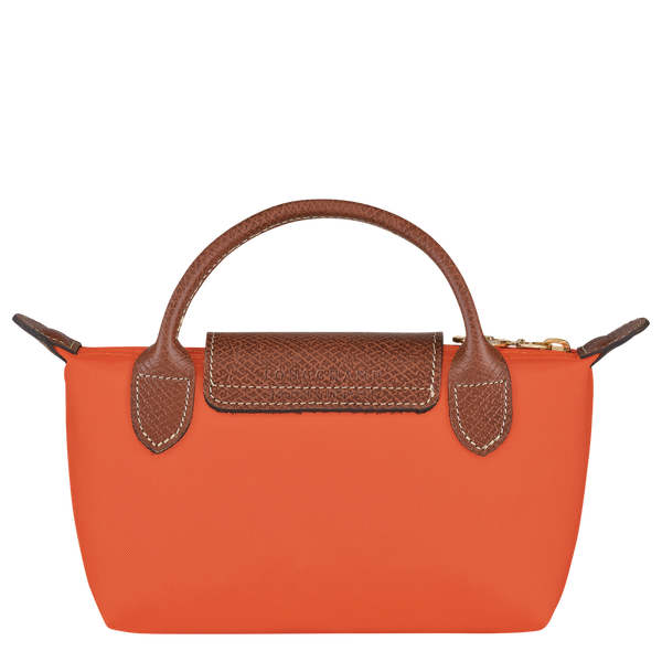 Le Pliage Original Pouch with handle Orange