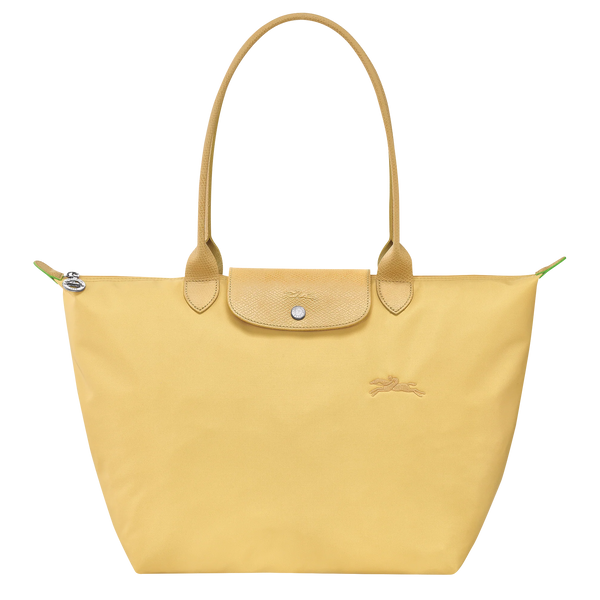 Le Pliage Green L Tote bag Wheat