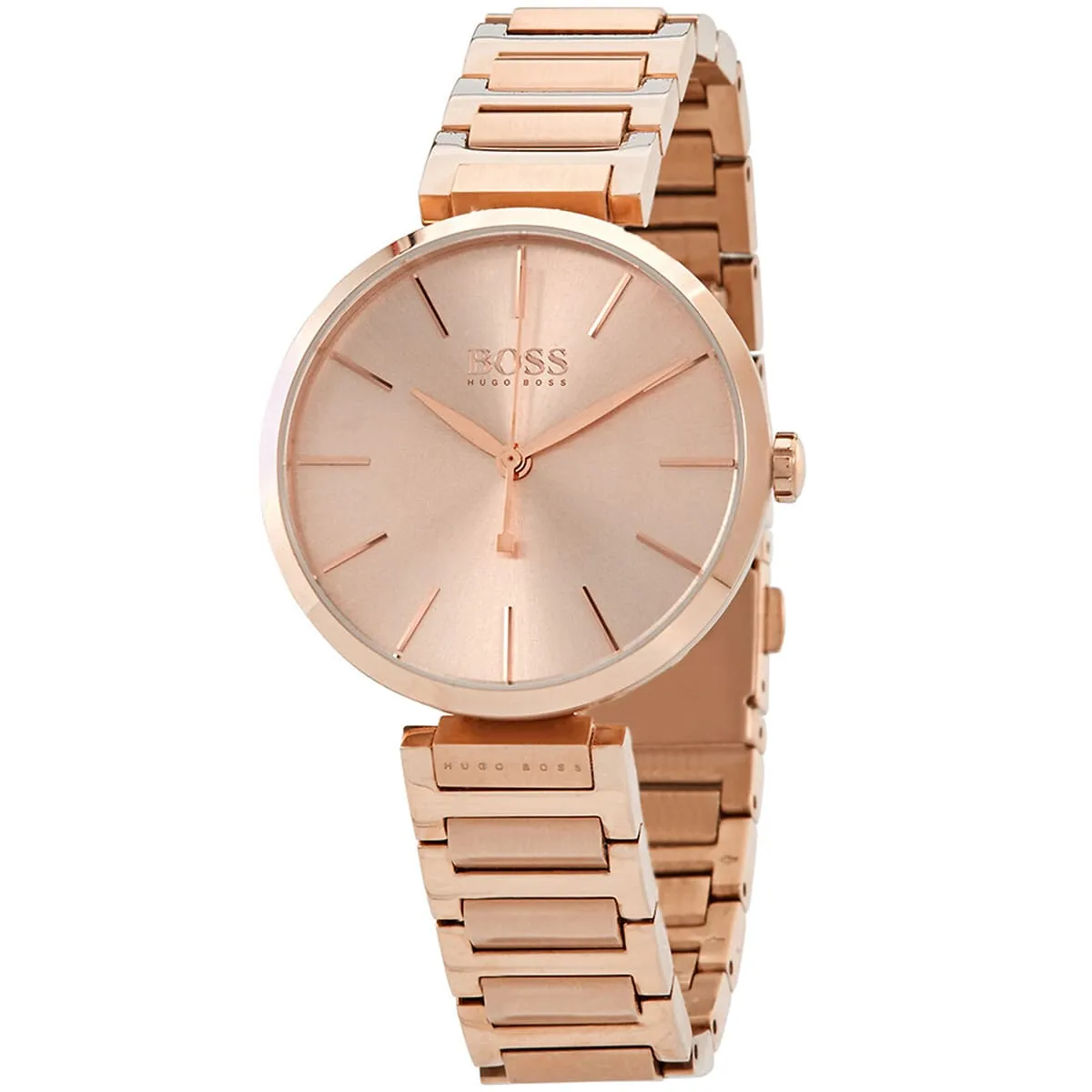 1502418-hugo-boss-watch-women-rose-gold-dial-metal-stainless-strap-quartz-battery-analog-three-hand-allusion_2.jbg Hugo Boss Watch For Women 1502418 - Image 2