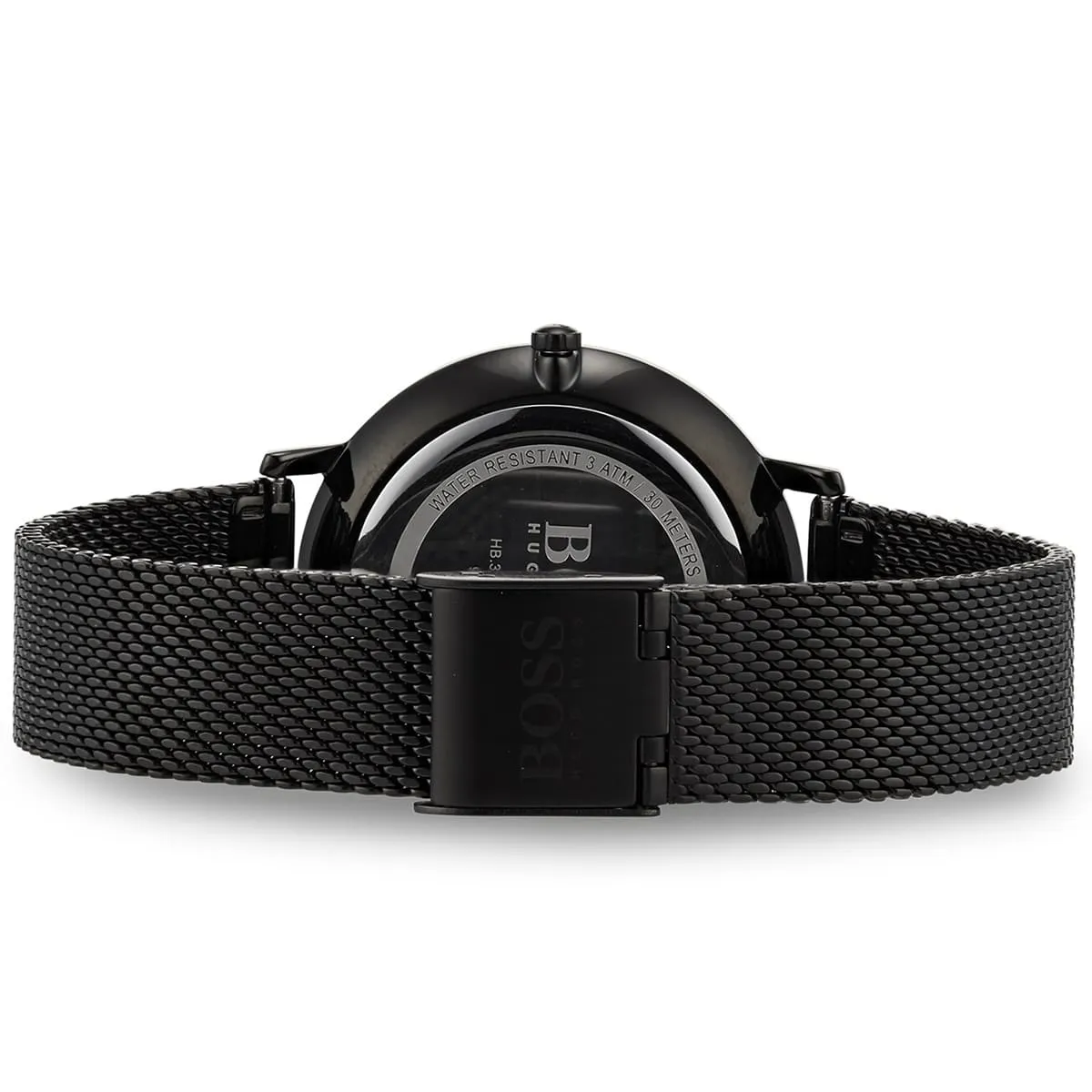 1502521-hugo-boss-watch-women-crystals-black-dial-metal-stainless-mesh-strap-quartz-battery-analog-three-hand-infinity_7.jbg Hugo Boss Watch For Women 1502521 - Image 6