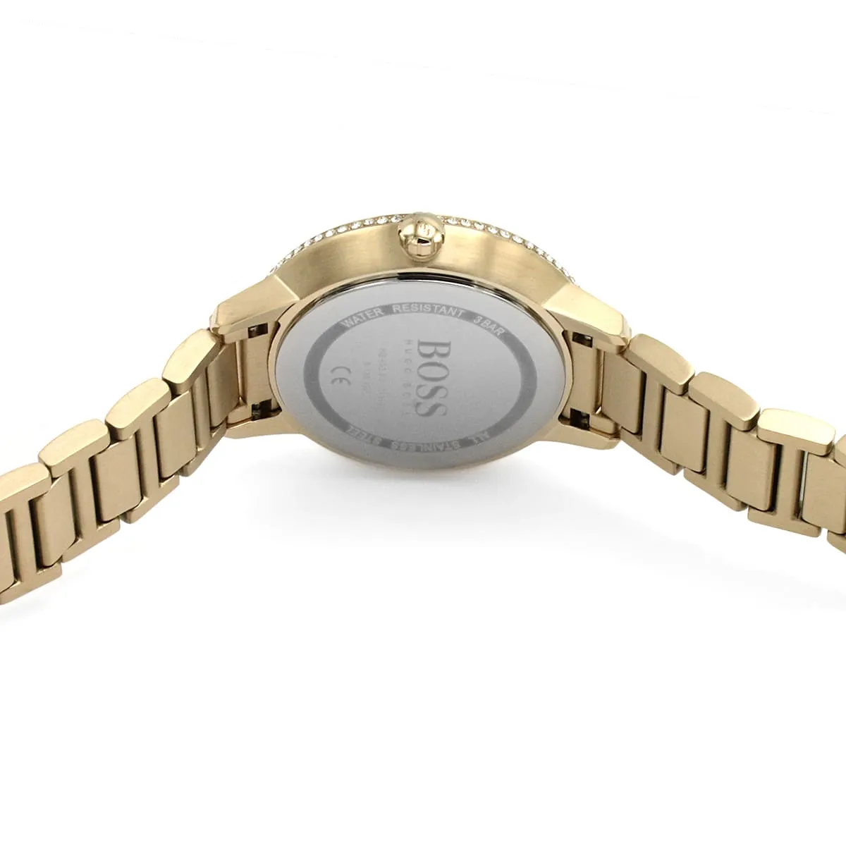 1502540-hugo-boss-watch-women-rose-gold-dial-metal-stainless-strap-quartz-battery-analog-three-hand-signature_4.jbg Hugo Boss Watch For Women 1502540 - Image 7
