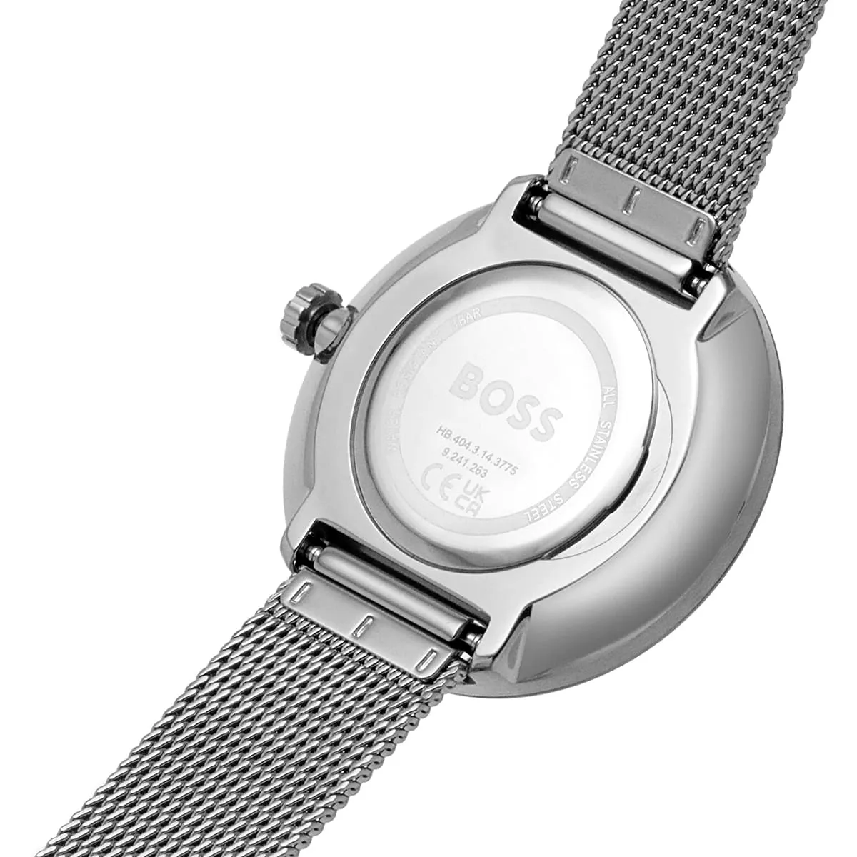 1502657-hugo-boss-watch-women-crystal-silver-dial-metal-stainless-strap-quartz-battery-analog-three-hand-praise_5.jbg Hugo Boss Watch For Women 1502657 - Image 5