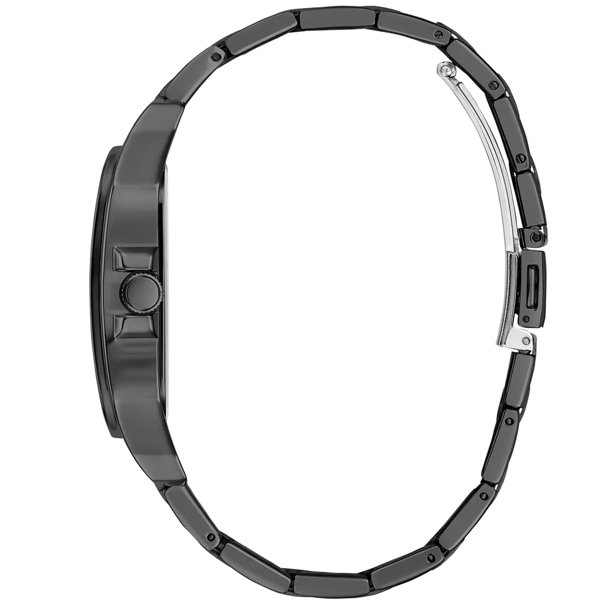 gw0631g2-guess-watch-men-square-black-dial-metal-stainless-steel-strap-quartz-battery-analog-dress_4.jbgg Guess Watch For Men GW0631G2 - Image 4