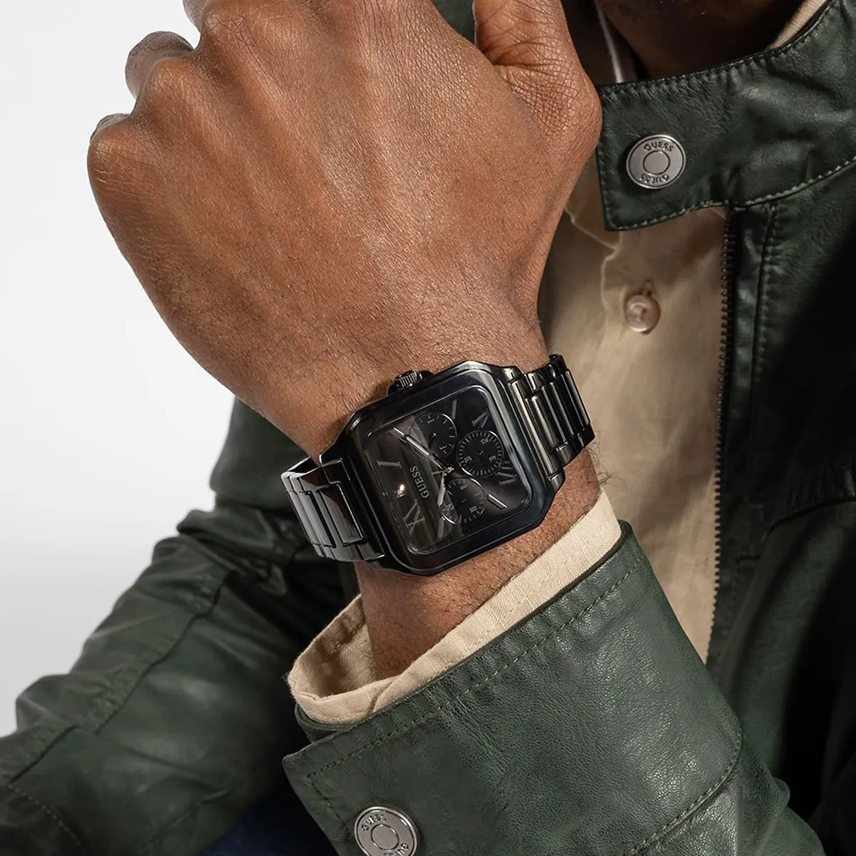 gw0631g2-guess-watch-men-square-black-dial-metal-stainless-steel-strap-quartz-battery-analog-dress_7.jbg Guess Watch For Men GW0631G2 - Image 6