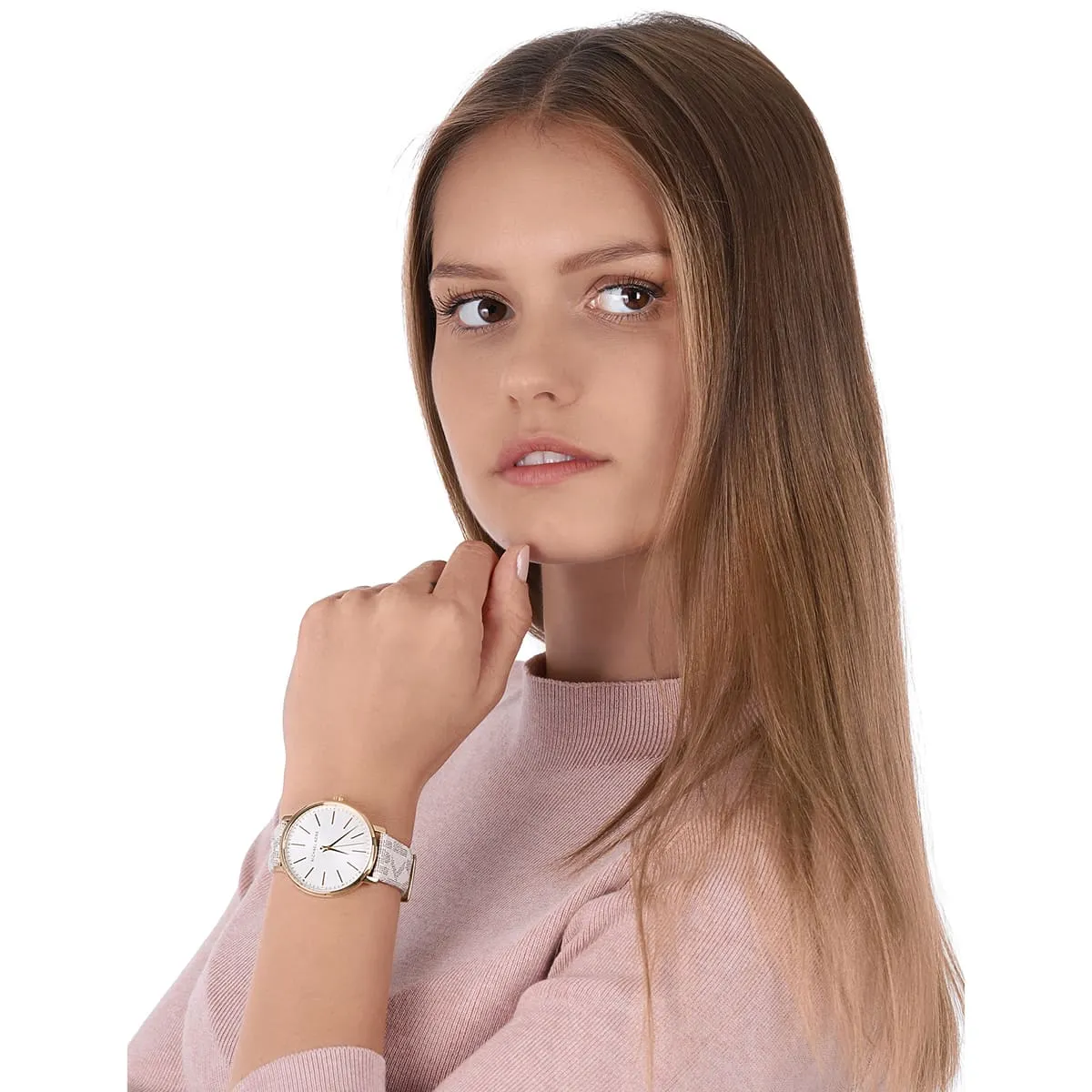 mk2858-michael-kors-watch-women-mk-logo-white-dial-leather-strap-quartz-battery-analog-three-hand-pyper_17.jbg Michael Kors Watch For Women MK2858 - Image 14