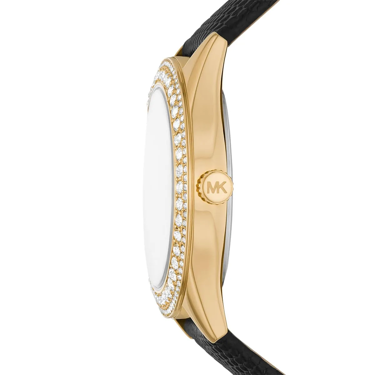 mk2988-michael-kors-watch-women-crystals-genuine-lizard-white-dial-leather-black-strap-quartz-battery-analog-three-hand-harlowe_2jbg Michael Kors Watch For Women MK2988 - Image 3