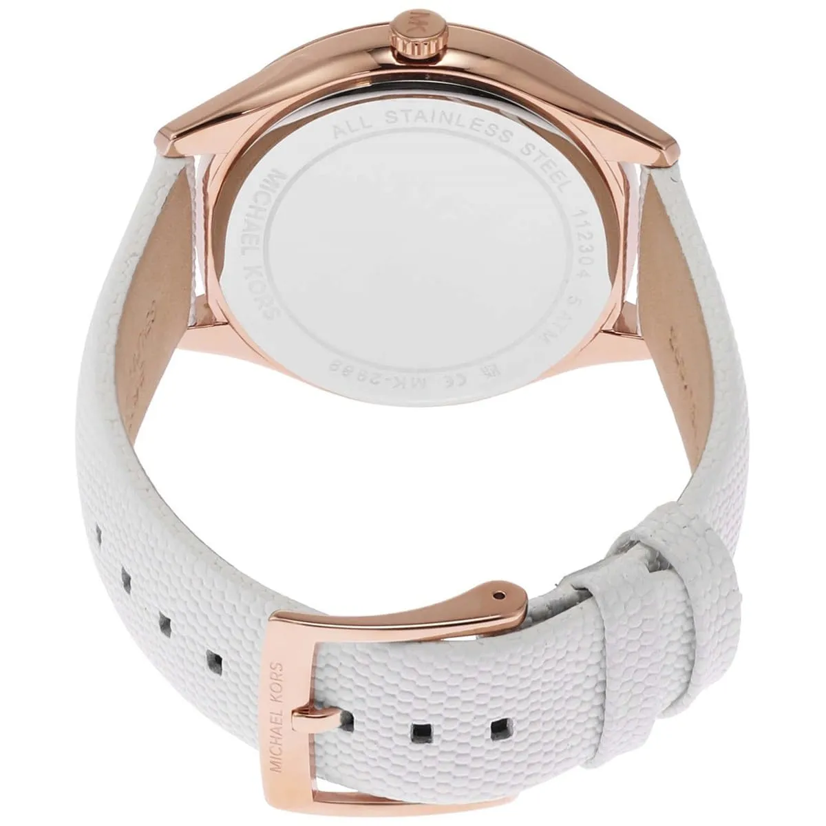 mk2989-michael-kors-watch-women-crystals-genuine-lizard-rose-gold-dial-leather-white-strap-quartz-battery-analog-three-hand-harlowe_6.JBG Michael Kors Watch For Women MK2989 - Image 7