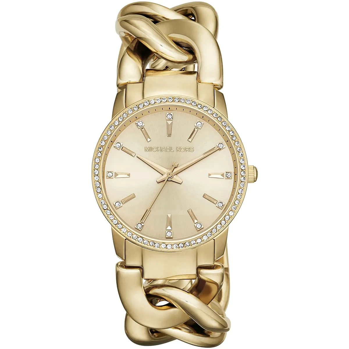 mk3235-michael-kors-watch-women-crystals-gold-dial-metal-stainless-steel-golden-strap-quartz-battery-analog-three-hand-nini.jbg Michael Kors Watch For Women MK3235 - Image 1