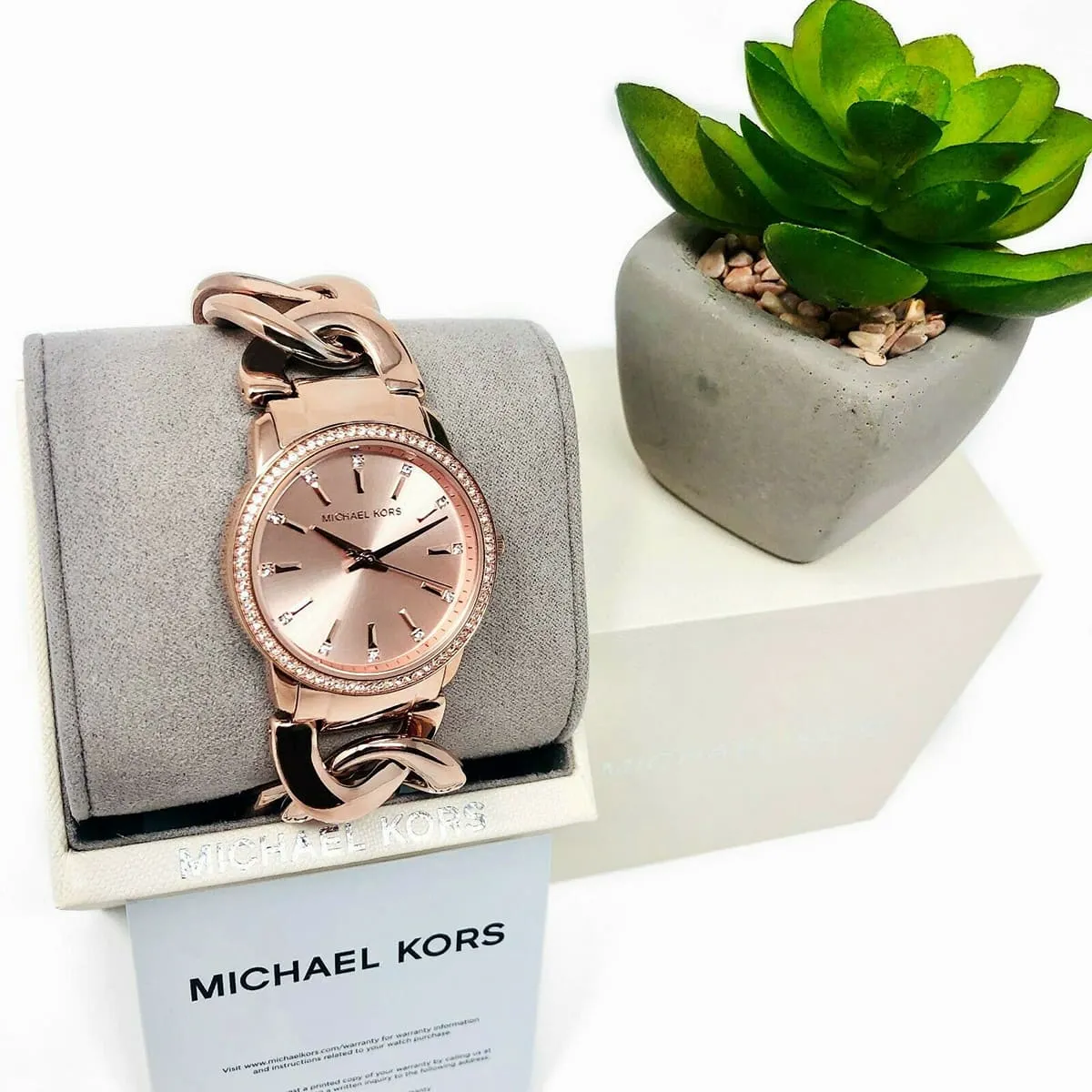 mk3236-michael-kors-watch-women-crystals-rose-gold-dial-metal-stainless-steel-strap-quartz-battery-analog-three-hand-nini_15.jbg Michael Kors Watch For Women MK3236 - Image 15
