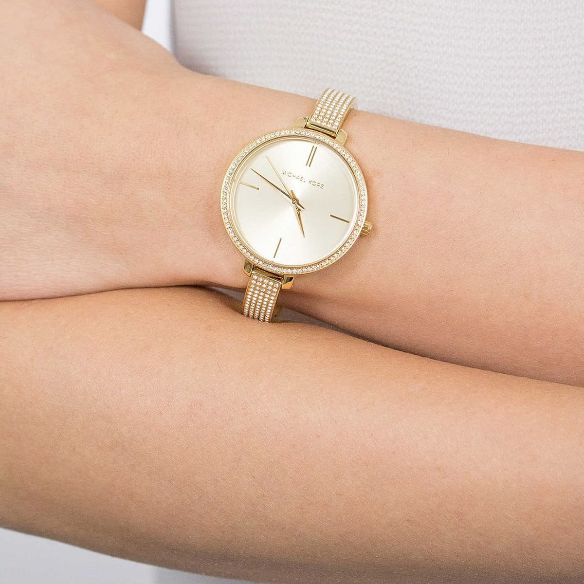 mk3784-michael-kors-watch-women-gold-dial-stainless-steel-metal-golden-strap-quartz-analog-three-hand-diamonds-jaryn_6 Michael Kors Watch For Women MK3784 - Image 7