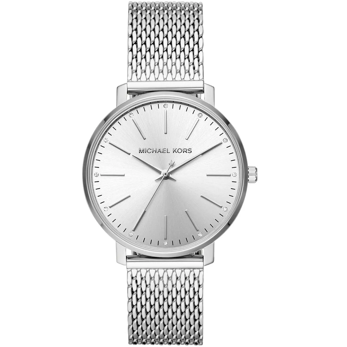 mk4338-michael-kors-watch-women-silver-dial-metal-stainless-steel-mesh-strap-quartz-battery-analog-three-hand-pyper.jbg Michael Kors Watch For Women MK4338 - Image 1
