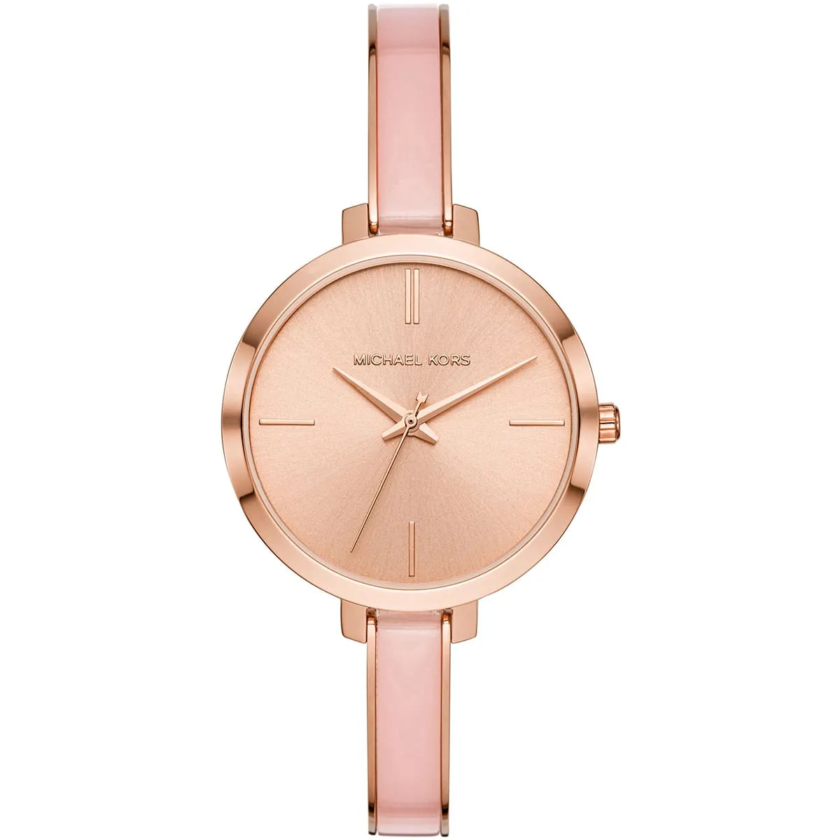 mk4343-michael-kors-watch-women-rose-gold-dial-metal-stainless-steel-strap-quartz-battery-analog-three-hand-jaryn.jbg Michael Kors Watch For Women MK4343 - Image 1