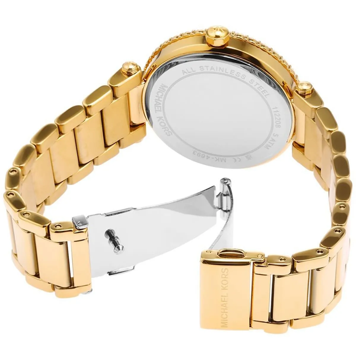 mk4693-michael-kors-watch-women-crystals-white-dial-metal-stainless-steel-gold-strap-quartz-battery-analog-three-hand-parker_7.jbg Michael Kors Watch For Women MK4693 - Image 6