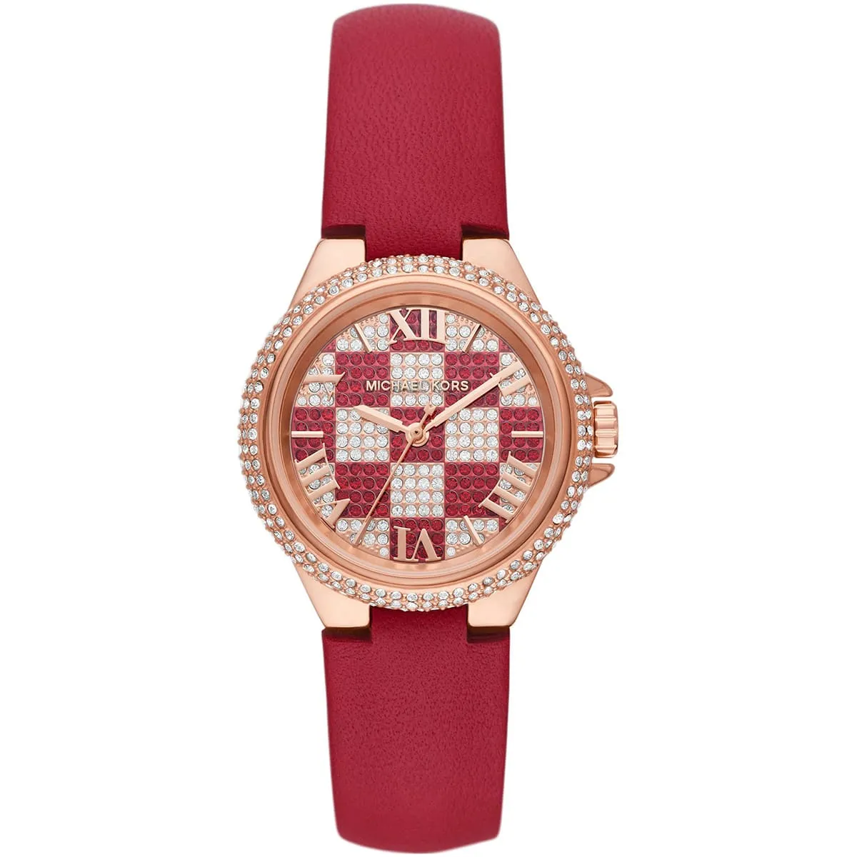 mk4701-michael-kors-watch-women-crystals-red-silver-dial-leather-strap-quartz-battery-analog-three-hand-camille.jbg Michael Kors Watch For Women MK4701 - الصورة 1