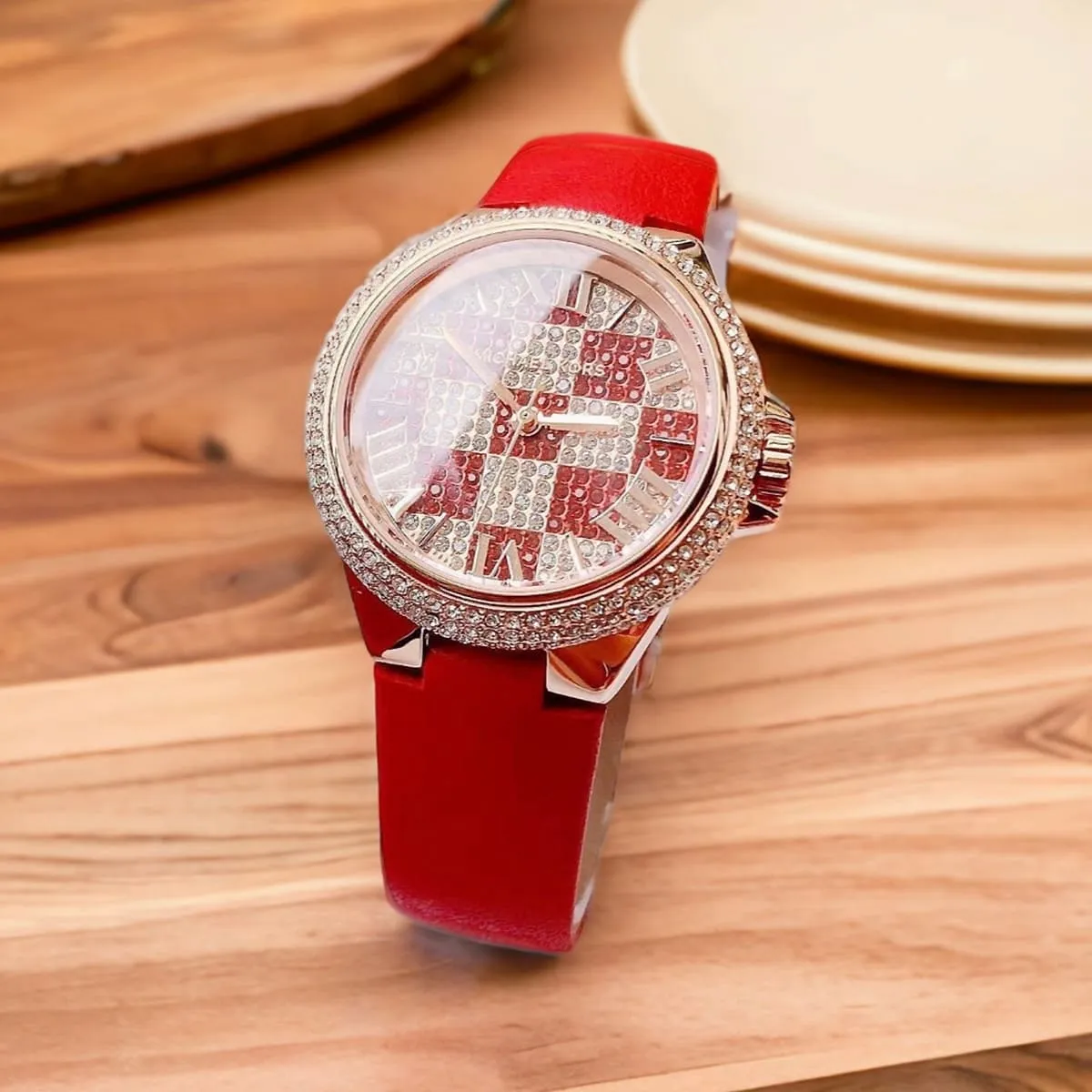 mk4701-michael-kors-watch-women-crystals-red-silver-dial-leather-strap-quartz-battery-analog-three-hand-camille_13.jbg Michael Kors Watch For Women MK4701 - الصورة 11