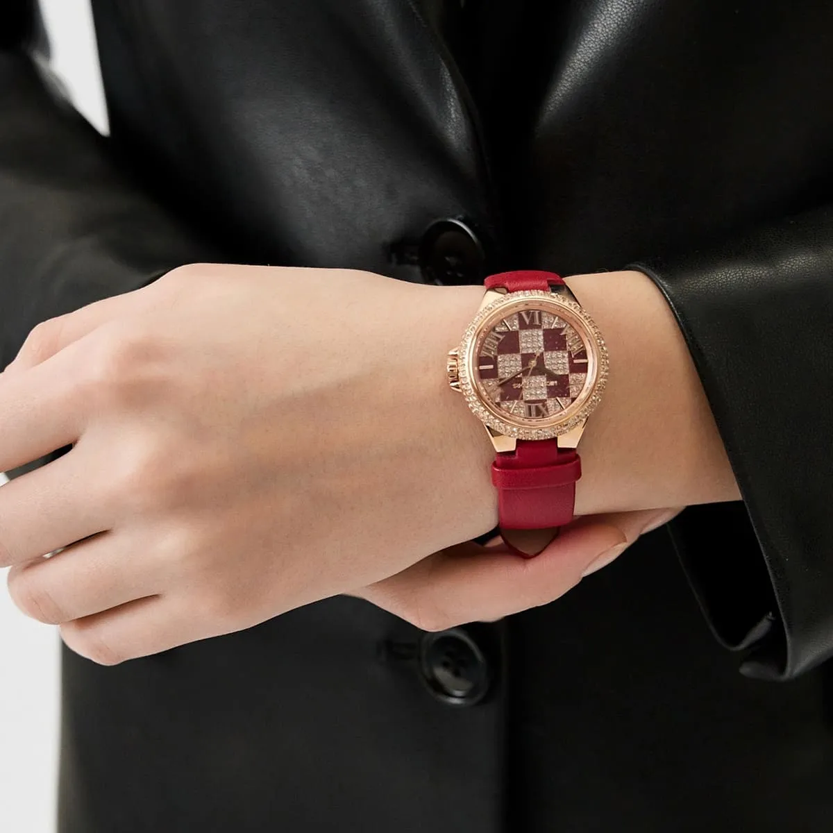 mk4701-michael-kors-watch-women-crystals-red-silver-dial-leather-strap-quartz-battery-analog-three-hand-camille_14.jbg Michael Kors Watch For Women MK4701 - الصورة 16